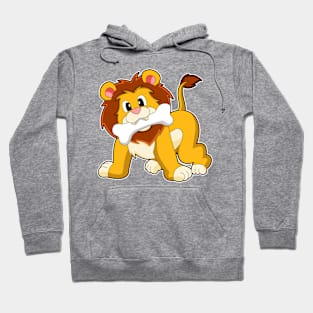 Lion with Bone Hoodie